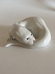 Royal Copenhagen Figurine Otter biting its tail No 776