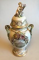 Royal Copenhagen Ormamental Vase with Putti figurine