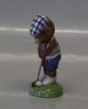 B&G Porcelain B&G 2003 Freddie Playing Golf 10 cm Annual Teddy figurine
