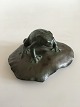 Danam Antik 
presents: 
Royal 
Copenhagen Art 
Nouveau 
Paperweight 
with frog