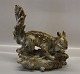 Royal Copenhagen Art Pottery
21127 RC "Squirrel" 25.5 x 24 cm Helge Christoffersen november 1951