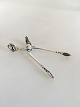 Georg Jensen Sterling Silver Acorn Sugar Tongs No 174