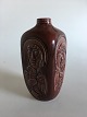 Royal Copenhagen Jais Nielsen Vase in Oxblood Glaze No 3544