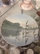 Royal Copenhagen Art Nouveau Wall Plate with lake No 1302/1122