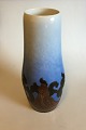 Royal Copenhagen Art Nouveau Unique Vase by Hans Flygering from 1915 with 
bindesboll ornamentation