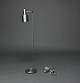 Jo Hammerborg. Floor lamp, brushed aluminum. Produced by Fog and Mørup.