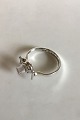Georg Jensen 
Sterling Silver 
Bangle Watch 
with Rock ...