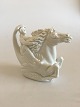 Royal Copenhagen Unique Teapot in the shape of Horse and woman Malinowski?