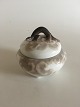 Royal Copenhagen Art Nouveau lidded dish with Lizzard and mushroom/Fungi No 
320/2463