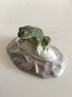 Royal Copenhagen Art Nouveau Paperweight with Frog No 882