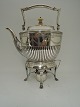 Hot water kettle and burner.
Silver (830) made by 
Michelsen, Copenhagen