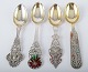 Anton Michelsen Christmas spoon 1939 in sterling silver.