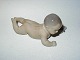 Royal Copenhagen Figurine
Baby holding Sock