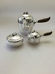 Georg Jensen 
Sterling Silver 
Coffee Pot, 
creamer, sukker 
...