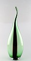 Murano large art glass floor vase, unstamped.
