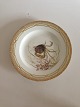 Royal Copenhagen Flora Danica Fish Plates No 19/3549 with a crab