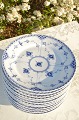 Royal Copenhagen  Blue fluted half lace Plate 578