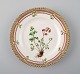 Antique Royal Copenhagen Flora Danica dessert plate.