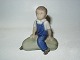 Royal Copenhagen Figurine
Boy sitting on Pumpkin