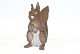 Bing & Grondahl Figurine, Squirrel with coneSOLD