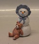 Kongelig Dansk 0019 Kgl. Snemand, dreng med bamse 9 cm (1249019) Allan 
Therkelsen