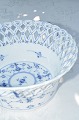 Royal Copenhagen Blue fluted full lace Fruit basket 1050