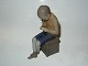 Rare Bing & Grondahl FiguineBoy Sitting