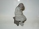 Rare Bing & Grondahl FigurineGirl Sitting on stool