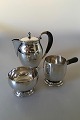 Georg Jensen 
Sterling Silver 
Tea Set No 34