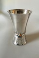 Danam Antik 
presents: 
Georg 
Jensen Silver 
Vase with Amber 
Stones No 116