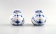 Royal Copenhagen Blue Fluted salt & pepper set
Number 1/712.