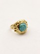 18 karat Georg Jensen gold ring sold