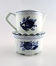 Royal Copenhagen / Aluminia Tranquebar, rare teapot with warmer.
