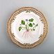 Royal Copenhagen Flora Danica openwork plate # 20/3554.
