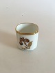 Royal Copenhagen Brown Iris Small Container / Cigarette Cup No 1057