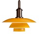 Poul Henningsen 1894-1967. PH 3½-3 pendant with brass socket.