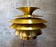 Svend Middelboe for Nordisk Solar. Verona pendant brass colored aluminum.