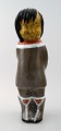 Vicke Lindstrand for Upsala-Ekeby.
Ceramic figure, Greenlandic girl.