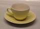 Hotelin - Gul Aluminia kunstfajance - hotelkvalitet 3001-1 Kaffekop og underkop 
Logo