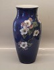 Royal Copenhagen 279-137 RC Vase Fruit Flowers on Royal Blue 31.5 cm