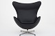 Roxy Klassik 
presents: 
Arne 
Jacobsen / 
Fritz Hansen
AJ 3316 - 
Reupholstered 
"The Egg" in 
black KLASSIK 
leather ...