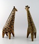 Lisa Larsson Zoo figur, 2 Giraffer. 
