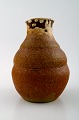 Early Unique Patrick Nordstrom, own workshop, pottery vase.
