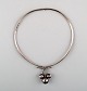 Just Andersen b. Godhavn, Greenland 1884, d. Copenhagen 1943.
Rare pendant necklace of Sterling Silver 1940s.