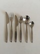 Georg Jensen Stainless Holiday II Flatware Set for 8. People. 48 Pieces