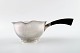 Hingelberg, Aarhus. Sterling silver sauce boat with handle in ebony.
Danish design, 1950 s.