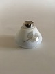 Royal Copenhagen Art Nouveau Container No 1127/2481 with Silver Lid