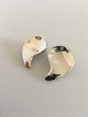 Anton Michelsen Nanne et Jorgen Ditzel Sterling Silver Earrings/Clips