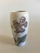 Royal Copenhagen Vase No 727/235 with Flower Motif