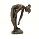 Aabenraa 
Antikvitetshandel 
presents: 
Johannes 
Hedegaard, 
1915-99
big brass 
figure, 
ballerina